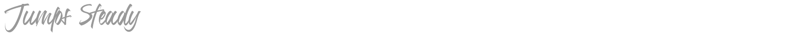 Jumps Steady font preview